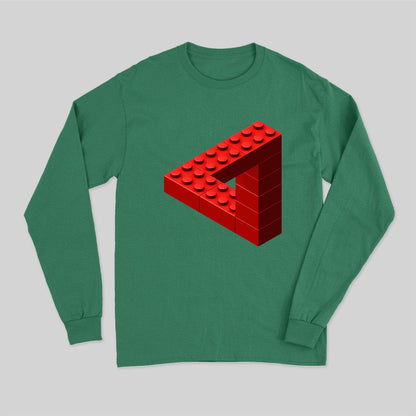 Escher Toy Bricks Long Sleeve T-Shirt