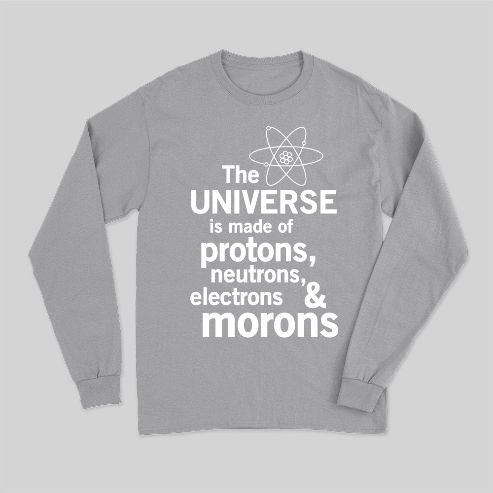 The composition of the universe Science Long Sleeve T-Shirt