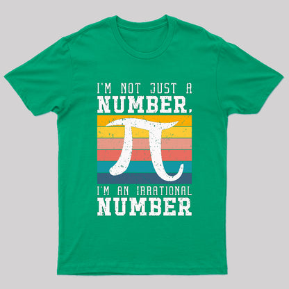Pi Irrational Number Geek T-Shirt