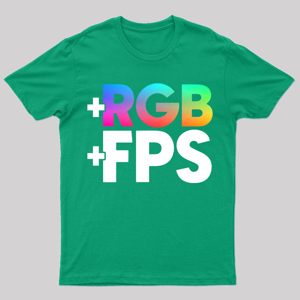 More RGB More FPS Nerd T-Shirt