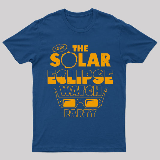 Total Solar Eclipse Watch Party Nerd T-Shirt