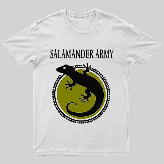 Salamander Army Geek T-Shirt
