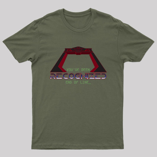 You've Been Recognized - End of line T-Shirt