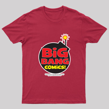 Primordial Great Explosion Comics Logo T-Shirt