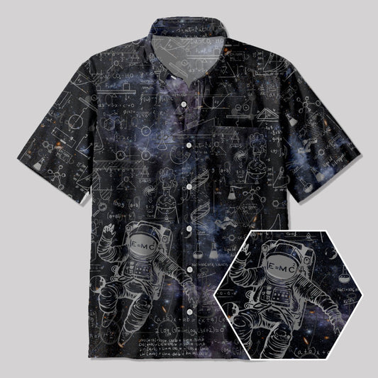 Scientists in the Galaxy Button Up Pocket Shirt