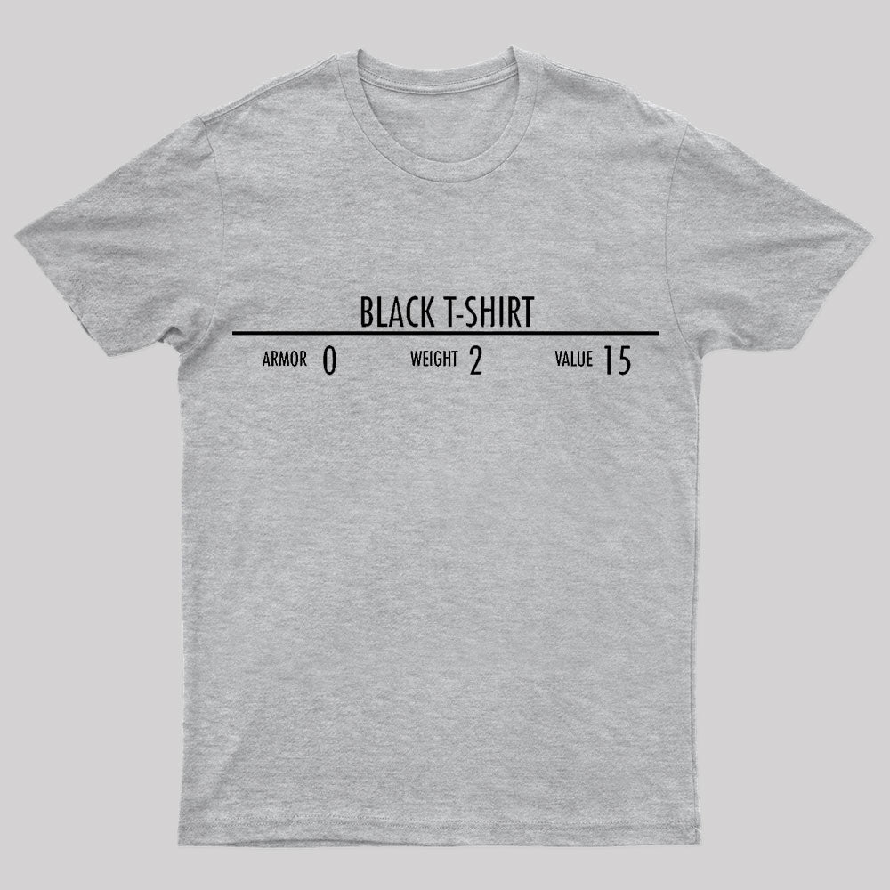 Black Geek T-Shirt