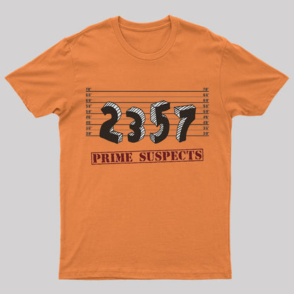 The Prime Number Suspects T-Shirt