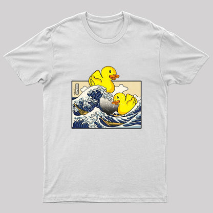 The Great Duck Off Kanagawa Geek T-Shirt