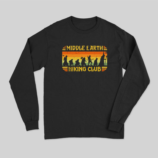 Middle Earth Hiking Club Long Sleeve T-Shirt