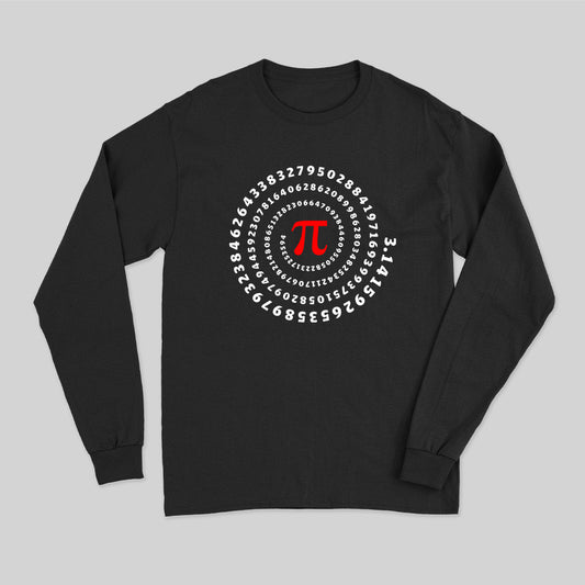 Pi Science Number Sequence Classic Long Sleeve T-Shirt