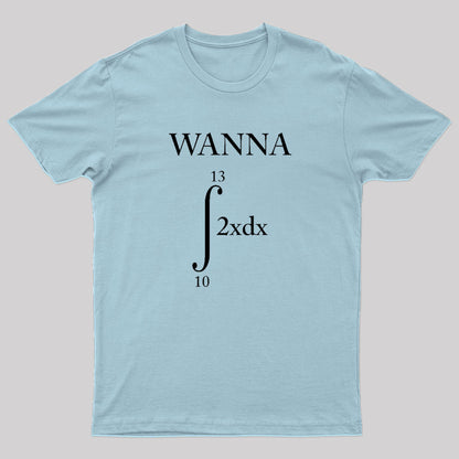 Wanna 69 Math Geek T-Shirt