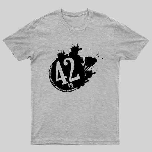 42 - Hitchhiker's Guide to the Galaxy T-Shirt