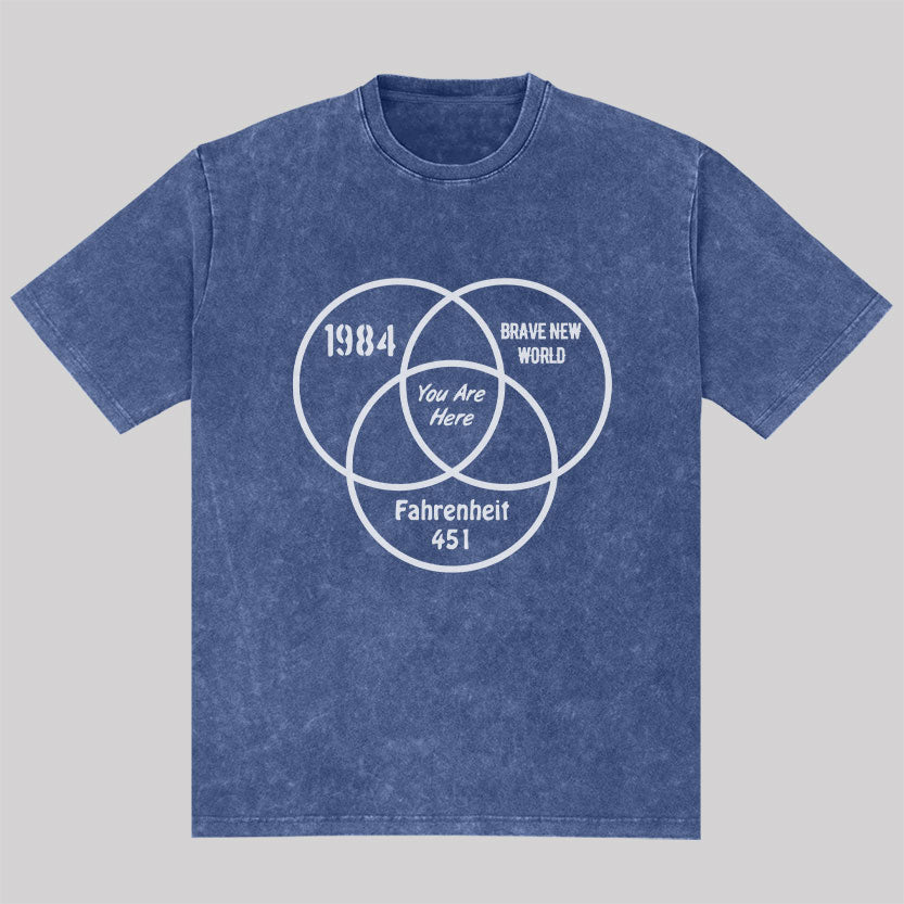 You Are Here Washed T-Shirt