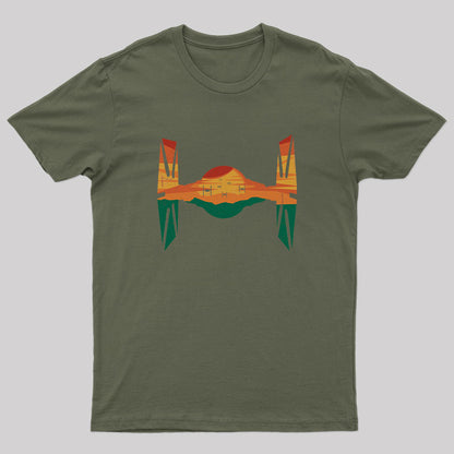 Tie Fighter Sunset T-Shirt