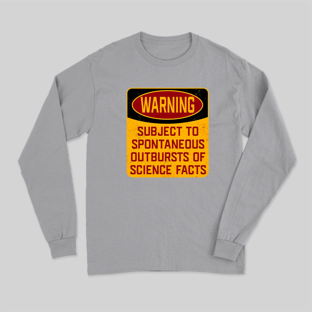 Science Warning Long Sleeve T-Shirt