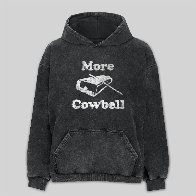 MORE COWBELL Washed Hoodie