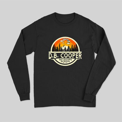 D.B. Coopers Skydiving School Portland Oregon Long Sleeve T-Shirt