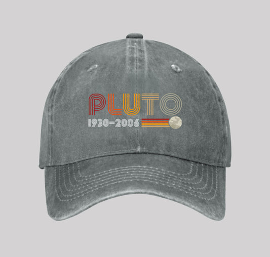 PLUTO Washed Vintage Baseball Cap