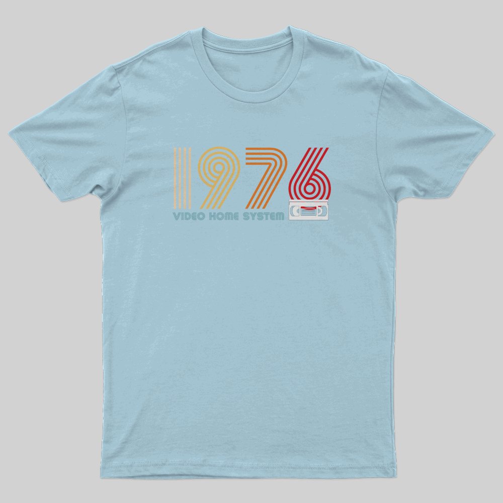 1976 Vedio Home System T-Shirt - Geeksoutfit