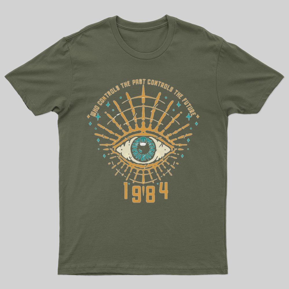 1984 George Orwell Control The Future T-shirt - Geeksoutfit