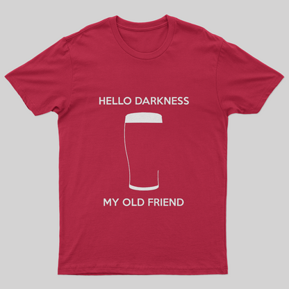 Hello Darkness My Old Friend T-Shirt-Geeksoutfit-funny,geek,music,t-shirt