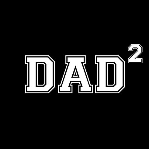 Dad^2 T-Shirt-Geeksoutfit-Father's Day,geek,t-shirt