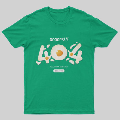 404 Error Eggs T-Shirt - Geeksoutfit
