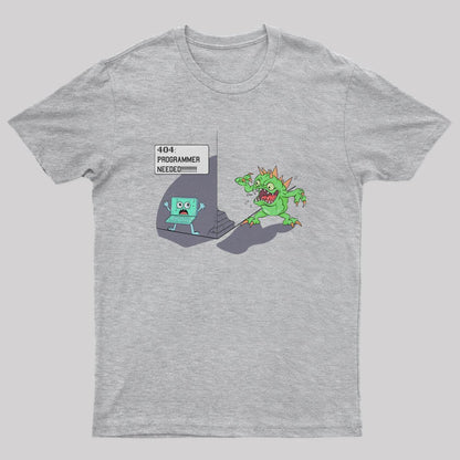 404 Programmer Needed T-Shirt - Geeksoutfit