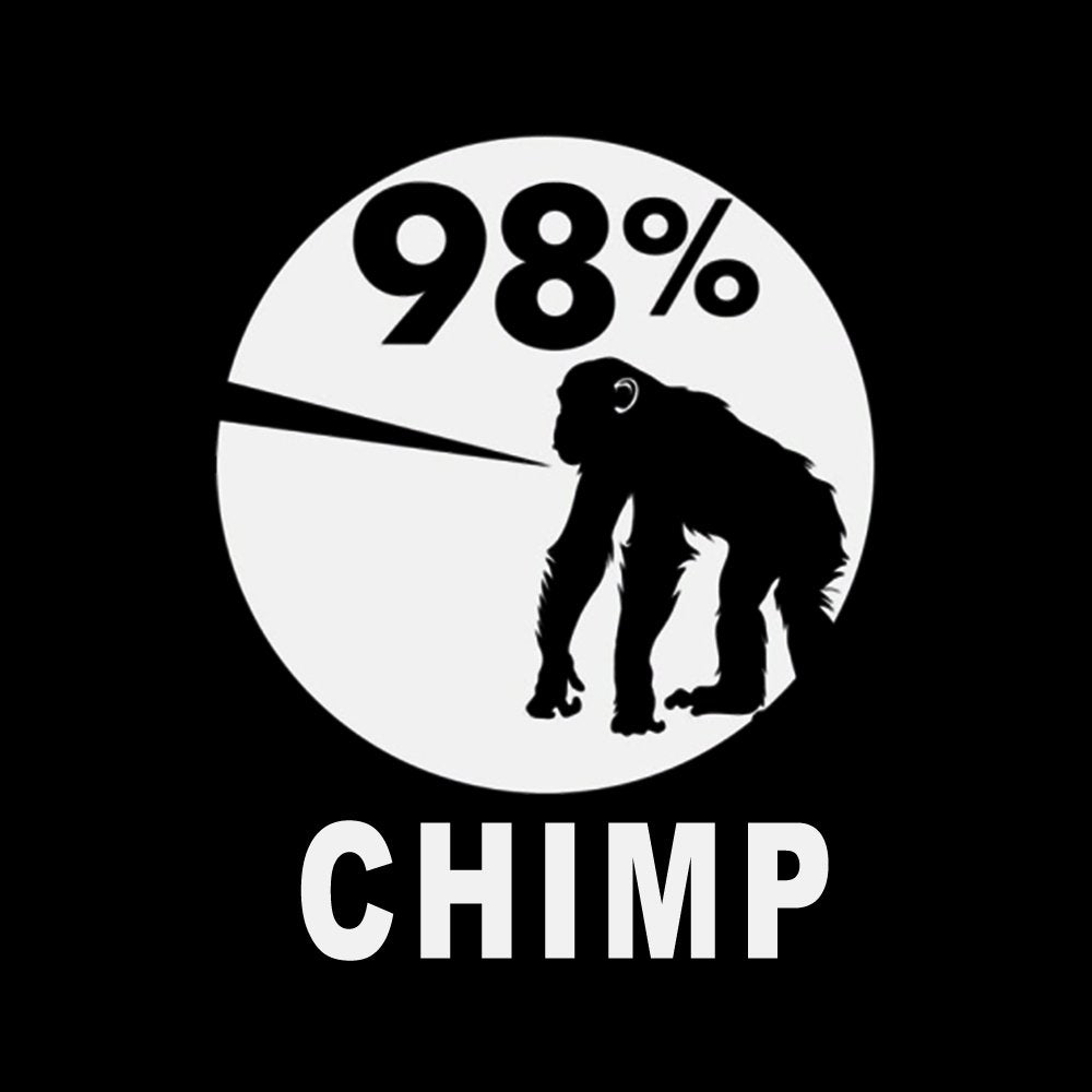 98 Percent Chimp T-shirt - Geeksoutfit