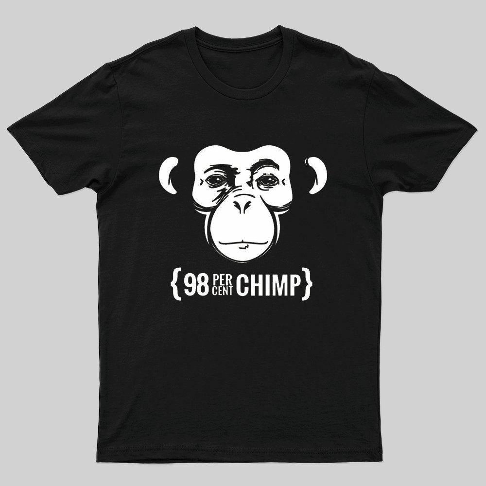 98 Percent Chimp T-Shirt - Geeksoutfit