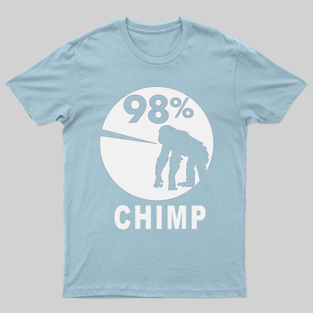 98 Percent Chimp T-shirt - Geeksoutfit