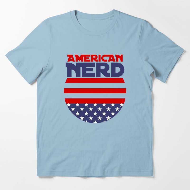 American Nerd T-Shirt - Geeksoutfit