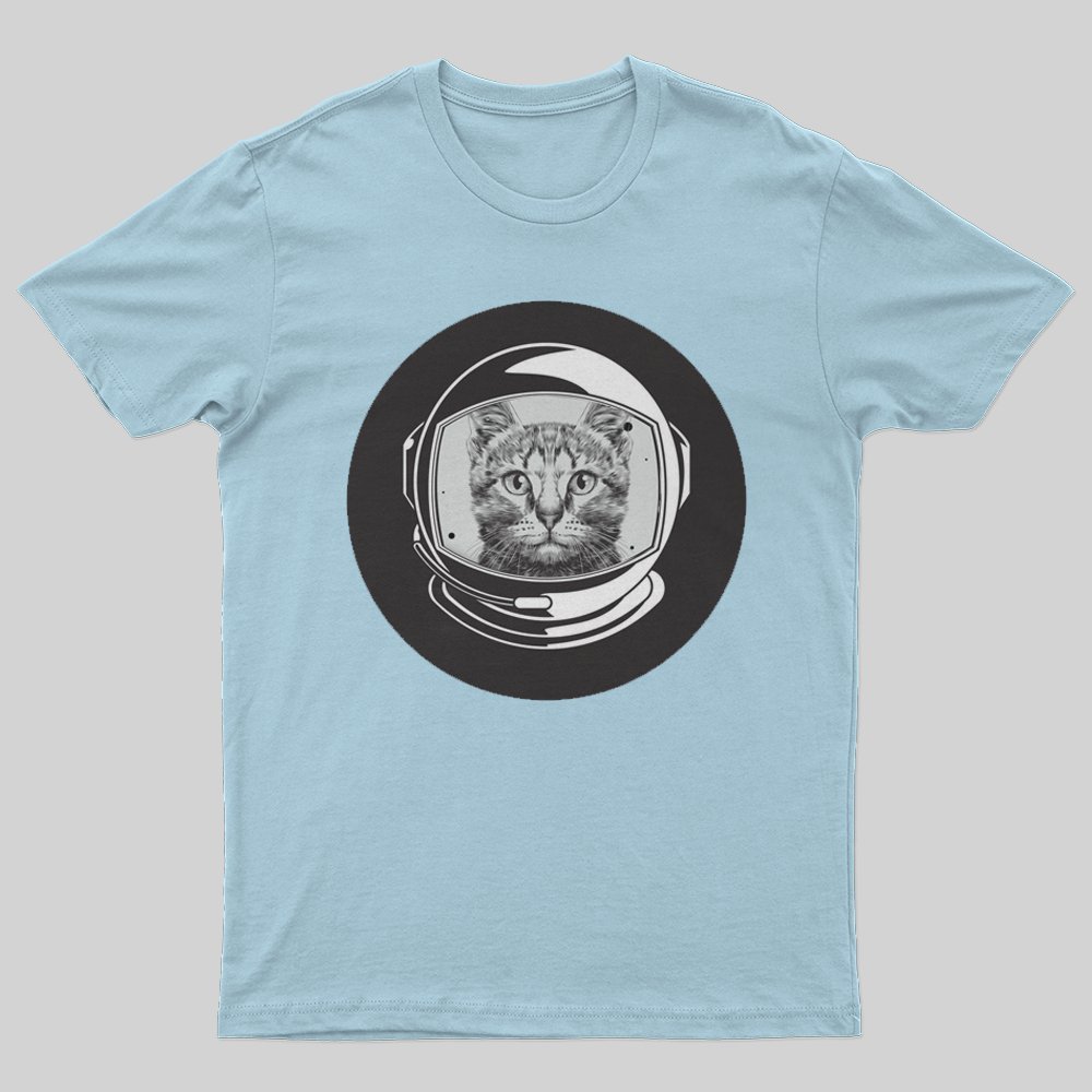 Astronaut Cool Cat T-Shirt - Geeksoutfit