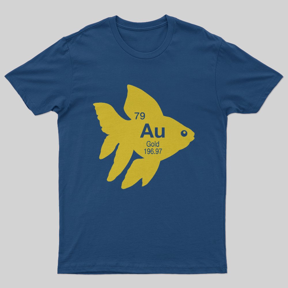Au Gold Fish T-Shirt - Geeksoutfit