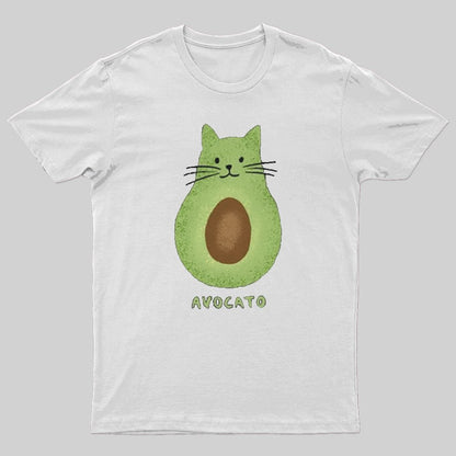 Avocato Cat Avocado Pun T-Shirt - Geeksoutfit