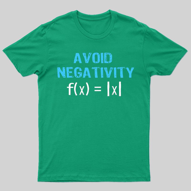 Avoid Negativity Essential T-Shirt - Geeksoutfit