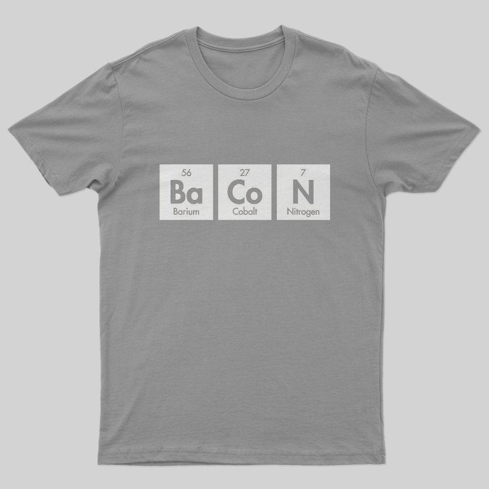 Bacon Elements T-Shirt - Geeksoutfit
