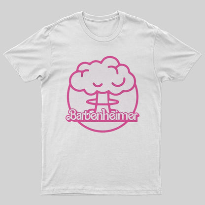 Barbenheimer Mushroom Cloud T-Shirt - Geeksoutfit