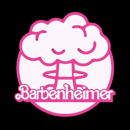 Barbenheimer Mushroom Cloud T-Shirt - Geeksoutfit