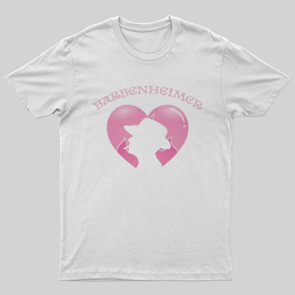 Barbenheimer - Pink T-shirt - Geeksoutfit