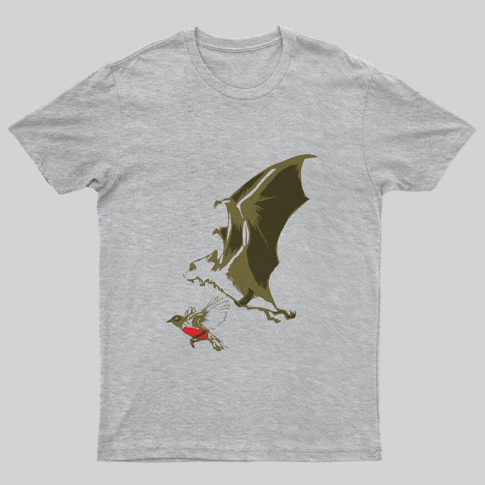 Bat and Robin T-Shirt - Geeksoutfit