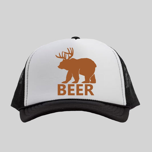 Bear Trucker Hat - Geeksoutfit