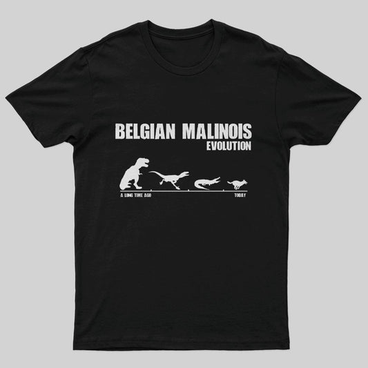 Belgian Malinois Evolution T-Shirt - Geeksoutfit