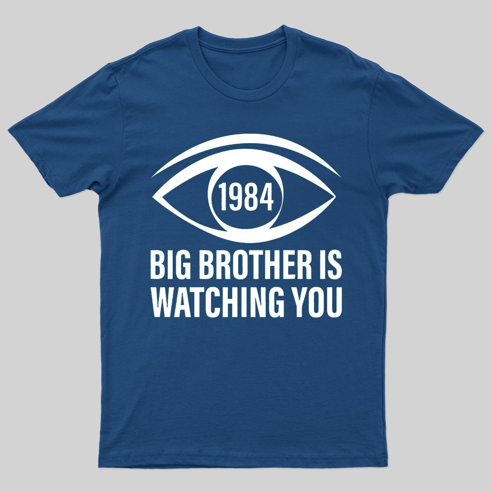 Big Brother is Watching You (George Orwell, 1984) T-shirt - Geeksoutfit