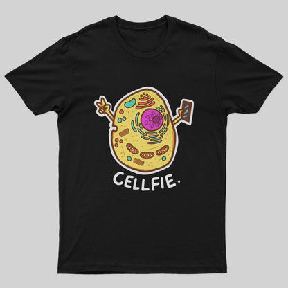 Biology pun shirts Cell-Fie T-Shirt - Geeksoutfit