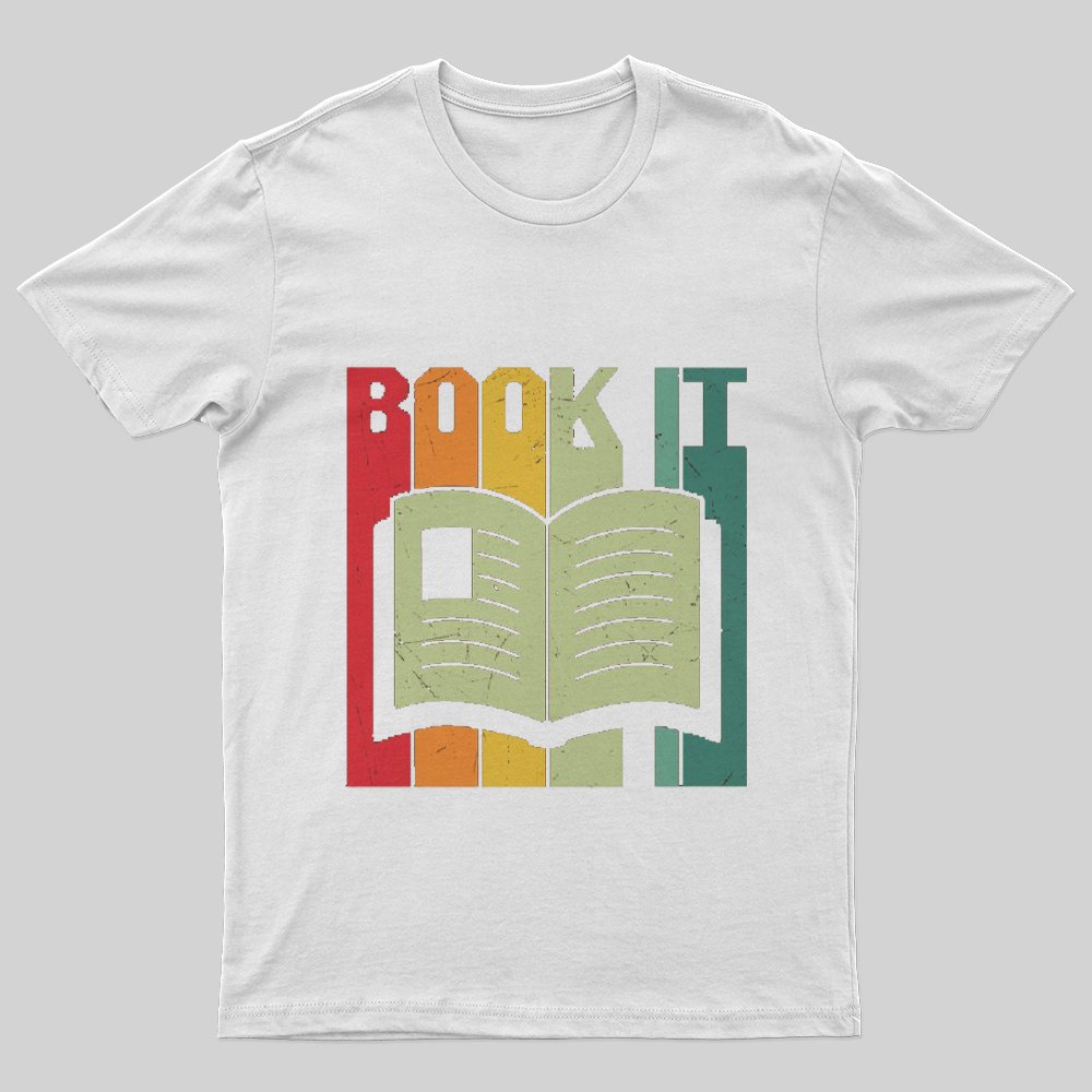 Book IT Retro Bookworm T-Shirt - Geeksoutfit