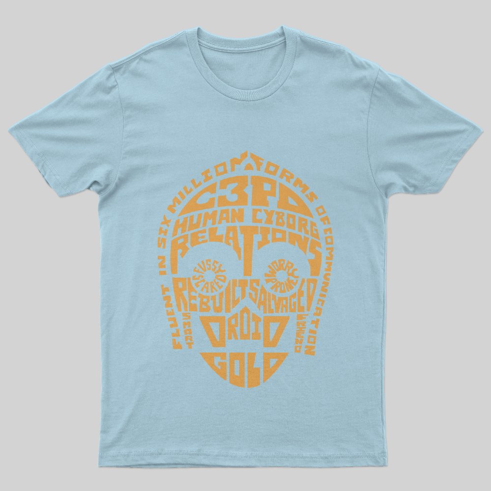 C-3PO Quotes T-Shirt - Geeksoutfit