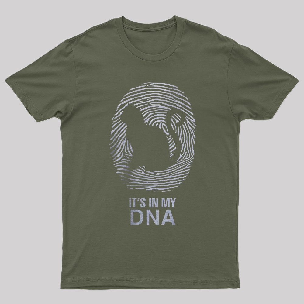 Cat Is In My DNA T-Shirt - Geeksoutfit