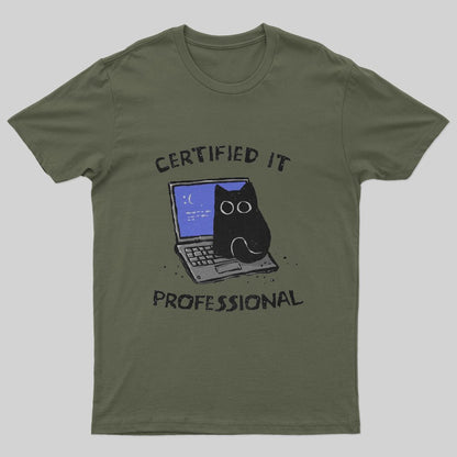 Certified IT Professional T-Shirt - Geeksoutfit