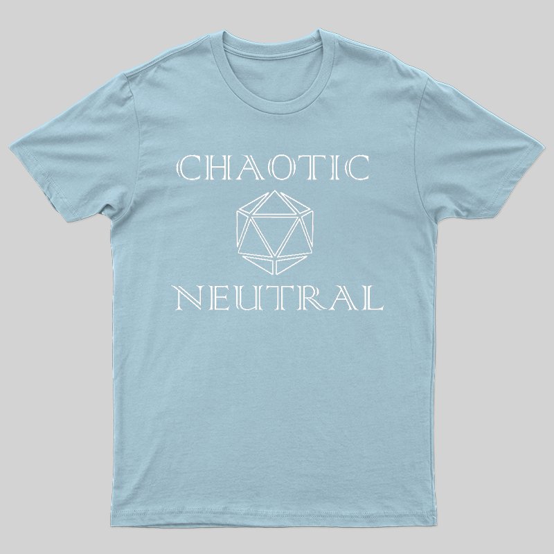 Chaotic Neutral Alignment D20 Classic T-Shirt - Geeksoutfit